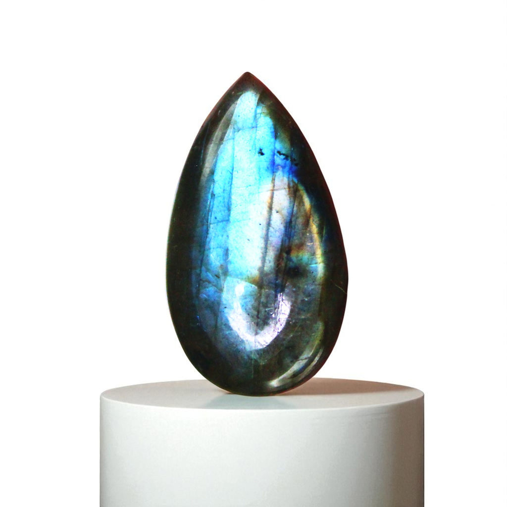 Pierre de Collection : Spectrolite Royale – Éclat Bleu Électrique – 29 cts