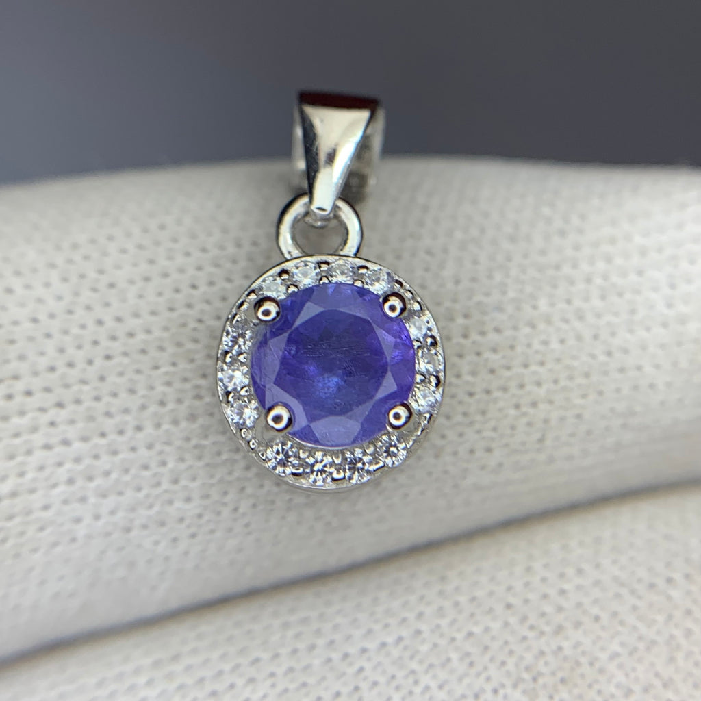 Aura de Tanzanite - Tanzanite & Argent Rhodié