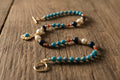 Azure - Perles De Culture, Lapis-Lazuli & Acier Plaqué Or 18K