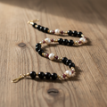 Burgundy Elegance - Perle Baroque & Argent S925 Doré