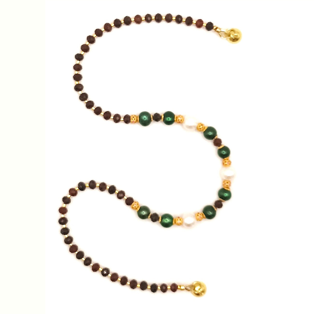 Eternal Velvet Collier - Grenat & Argent S925