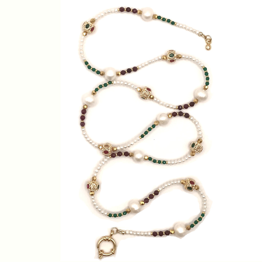 Royal Opera - Rubis & Plaqué Or 18K