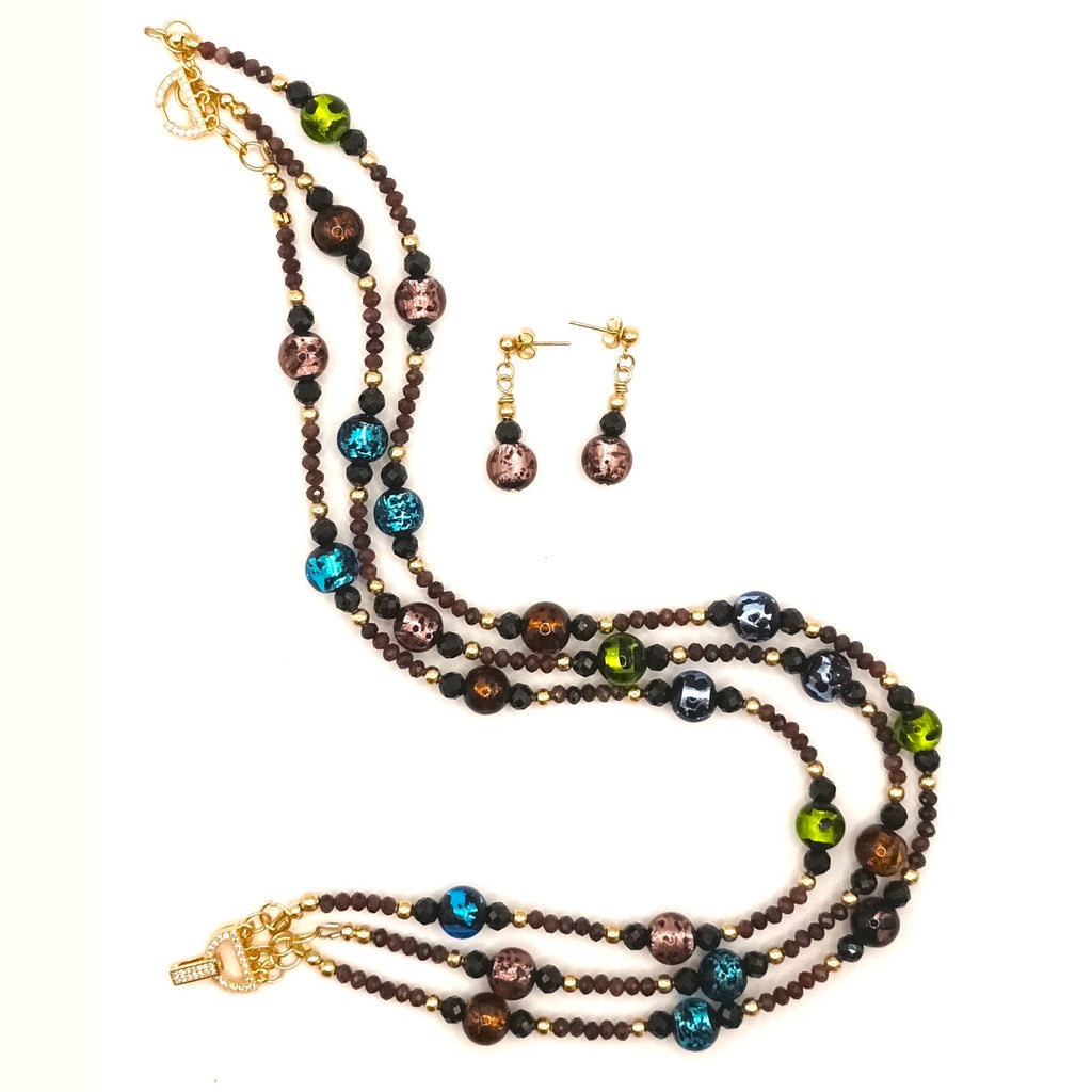 Artist Ensemble - Rubis & Laiton Serti De Zirconium