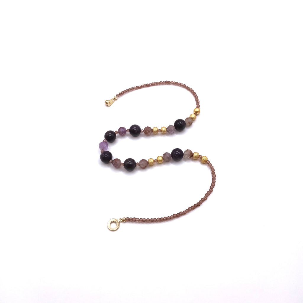 Royal Purple - Améthyste & Plaqué Or