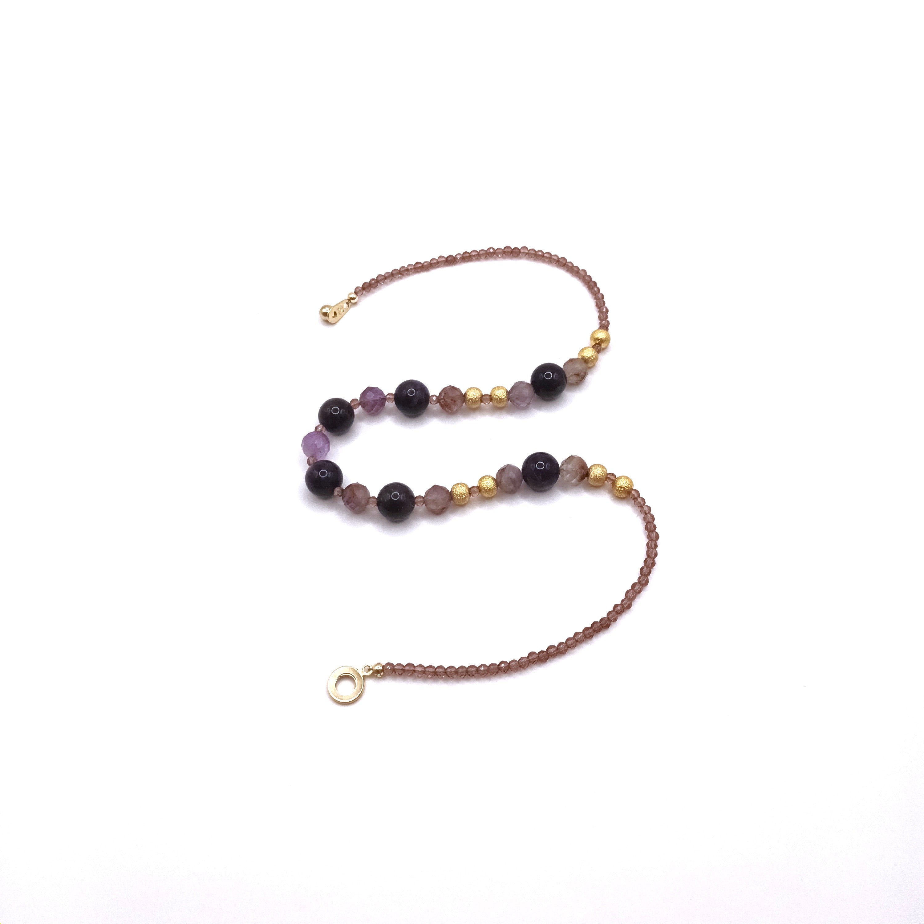 Royal Purple - Améthyste & Plaqué Or