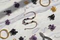 Royal Purple - Améthyste & Plaqué Or