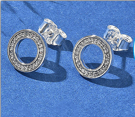 Silver Eclipse - Verre Cristal & Argent Sterling S925
