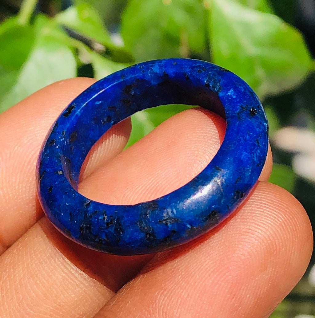 BAGUE EN LAPIS-LAZULI - Anneau Pur