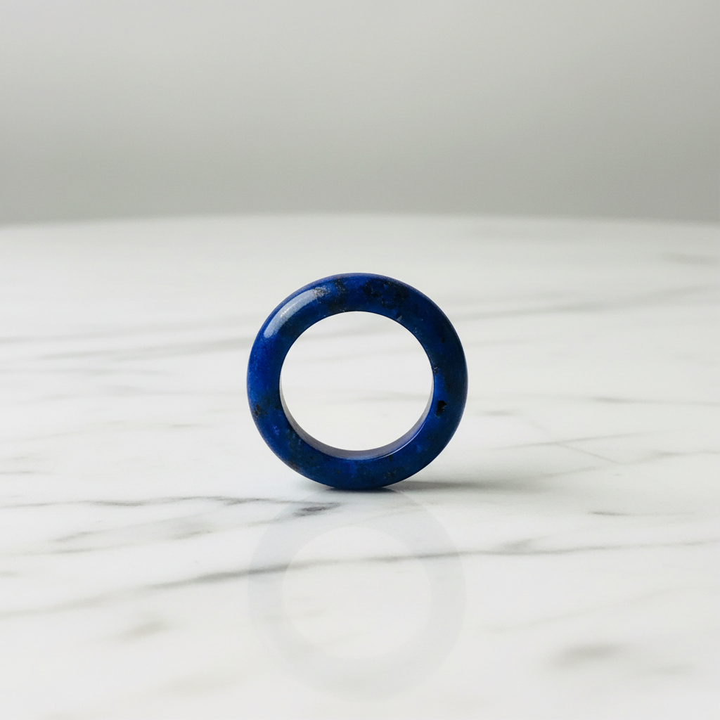 BAGUE EN LAPIS-LAZULI - Anneau Pur