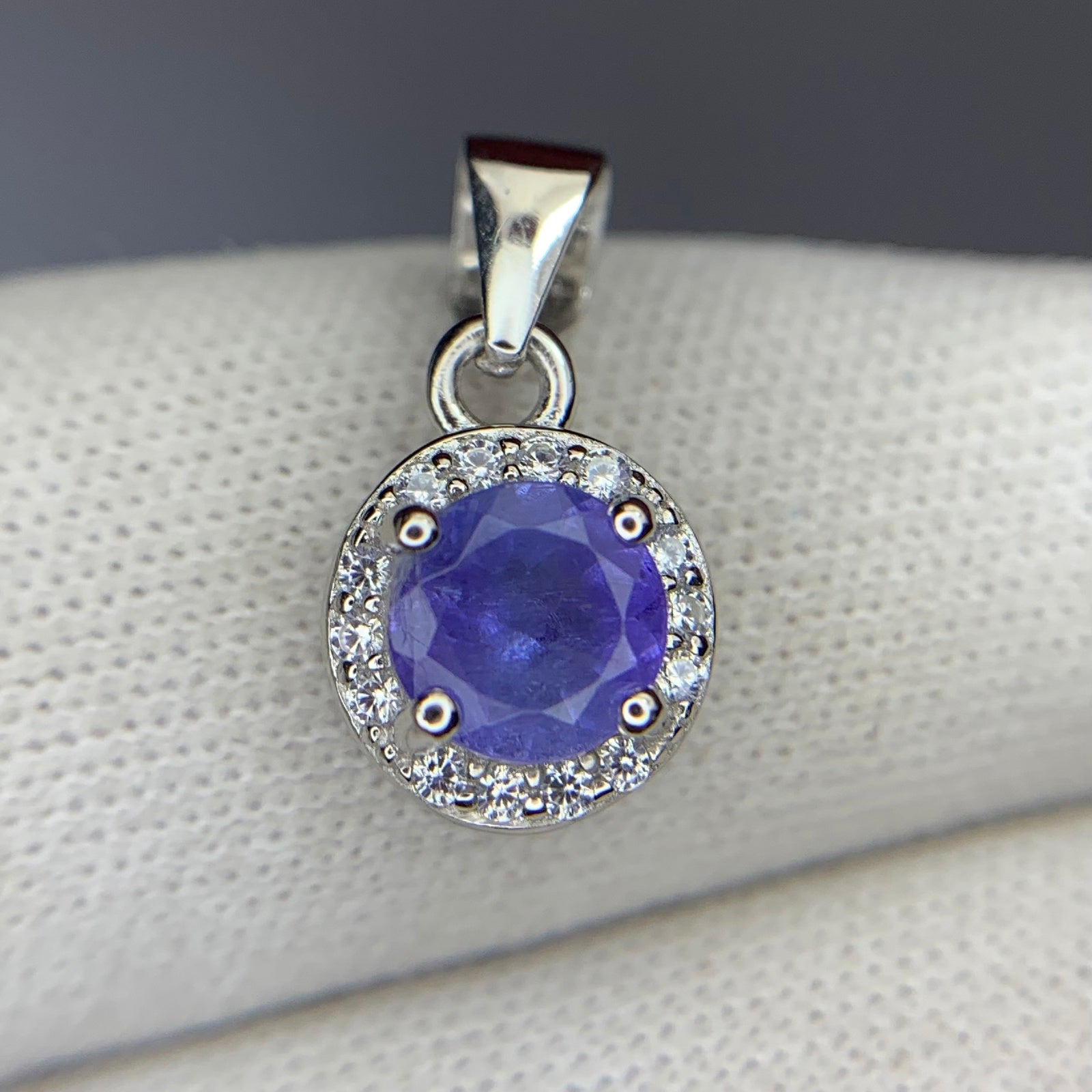 Aura de Tanzanite - Tanzanite & Argent Rhodié
