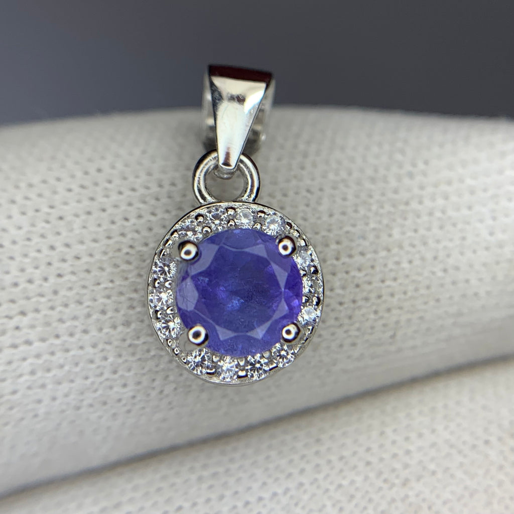 Aura de Tanzanite - Tanzanite & Argent Rhodié