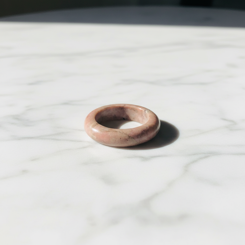 Bague en Rhodonite - Anneau Pur