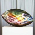 Labradorite Spectrolite Rare – Motif Ondulé Unique – 156 cts