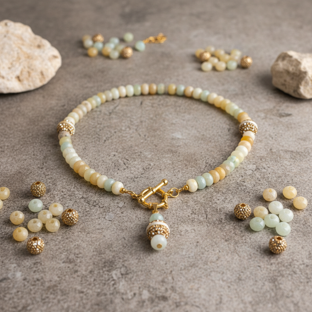 Aventurine Serenity - Aventurine & Plaqué Or