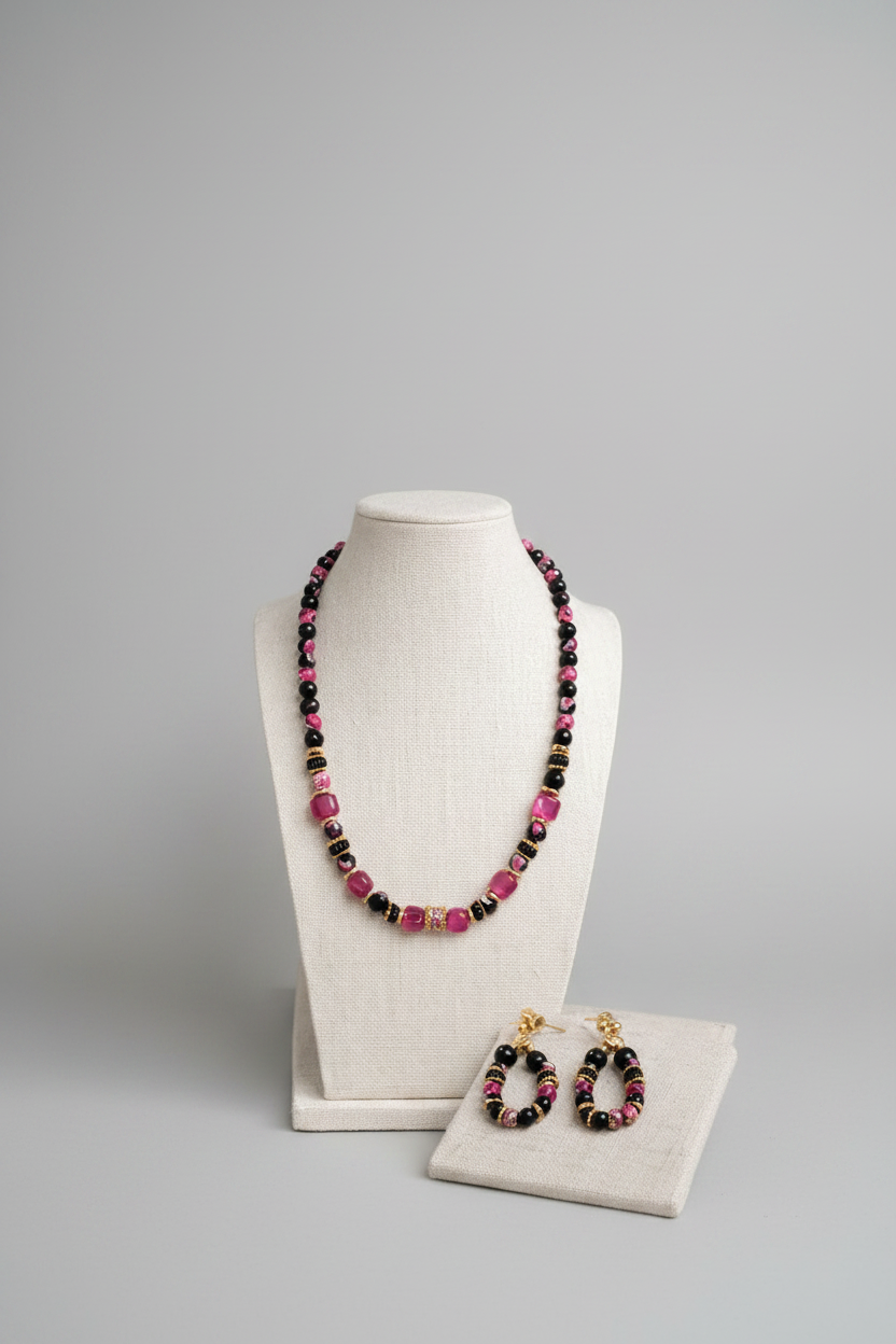 Artisan Bold Contrast Duo - Onyx Noir & Plaqué Or 18K