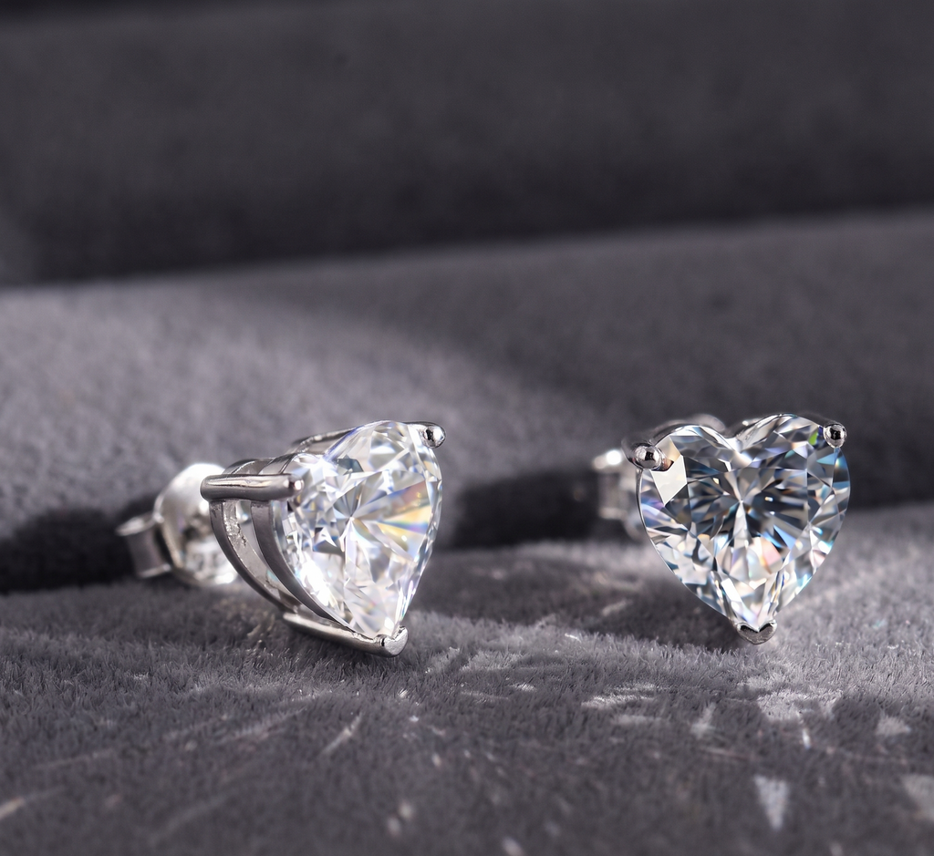 Parure "Cœur Éternel" – Éclat Diamant Zirconium & Argent 925