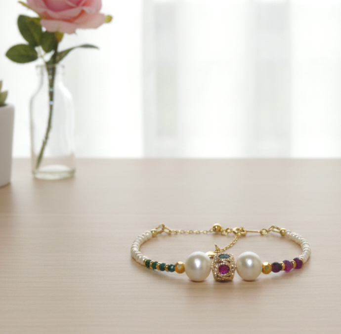 Royal Opera - Rubis & Plaqué Or 18K