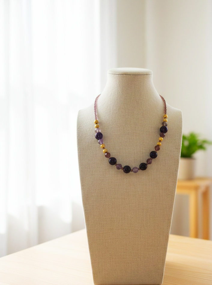 Royal Purple - Améthyste & Plaqué Or