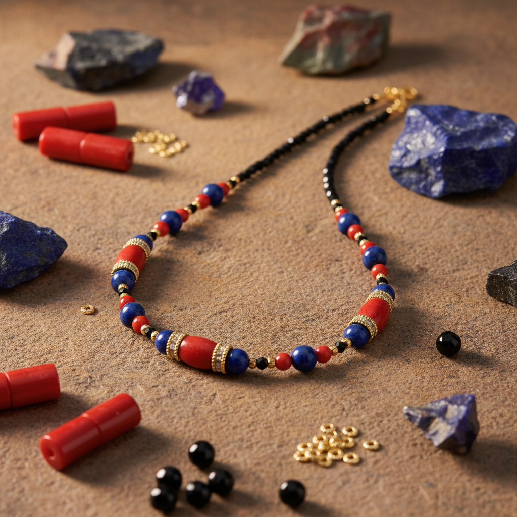 Royal Sparkle - Lapis-Lazuli & Plaqué Or 18K