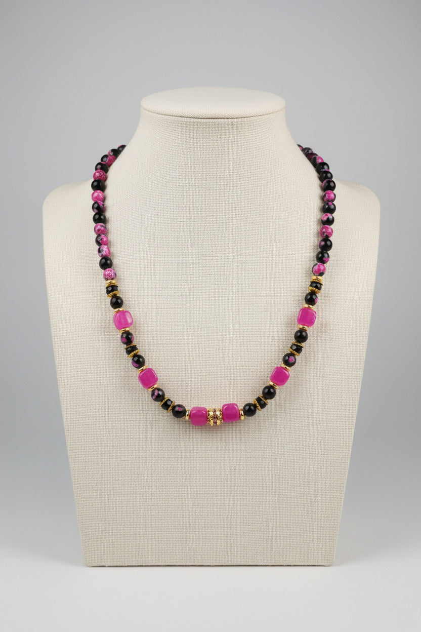 Artisan Bold Contrast Duo - Onyx Noir & Plaqué Or 18K