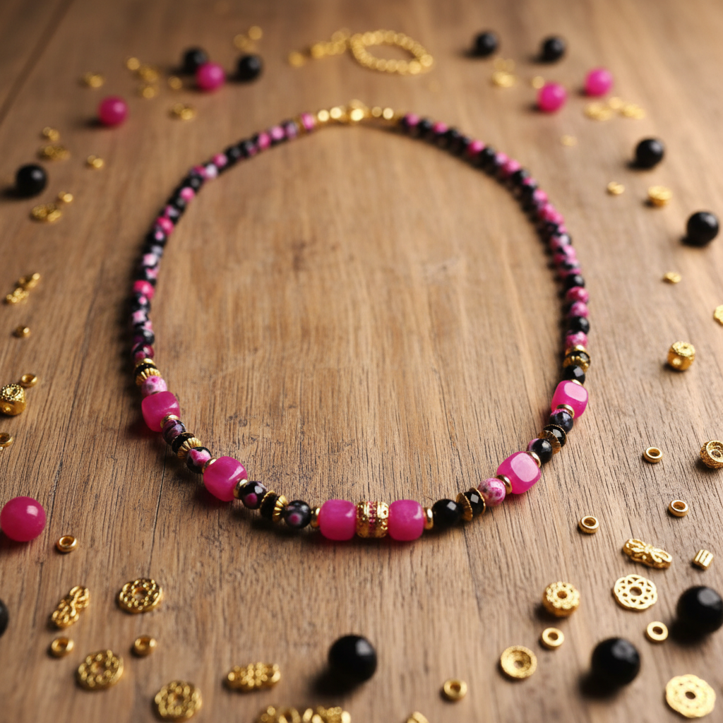 Artisan Bold Contrast Duo - Onyx Noir & Plaqué Or 18K