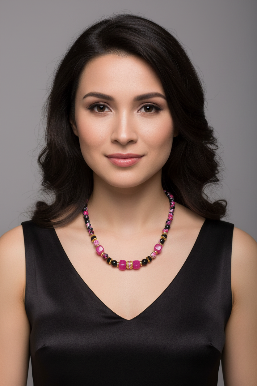 Artisan Bold Contrast Duo - Onyx Noir & Plaqué Or 18K