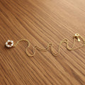 Perles de Coquillage & Argent 925 Plaqué Or