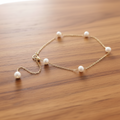 Bracelet Éclat de Perles - Perles de Culture & Argent 925 Doré