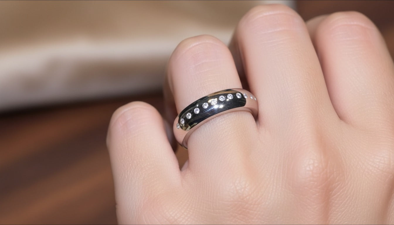 Bague Éclat Éternel - Zircon Blanc & Argent 925