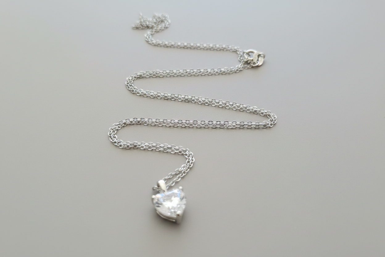Parure "Cœur Éternel" – Éclat Diamant Zirconium & Argent 925
