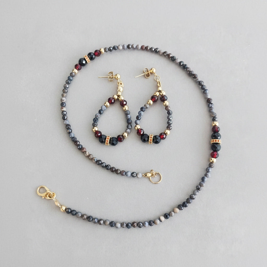 Starry Night Set - Saphirs Naturels & Argent S925