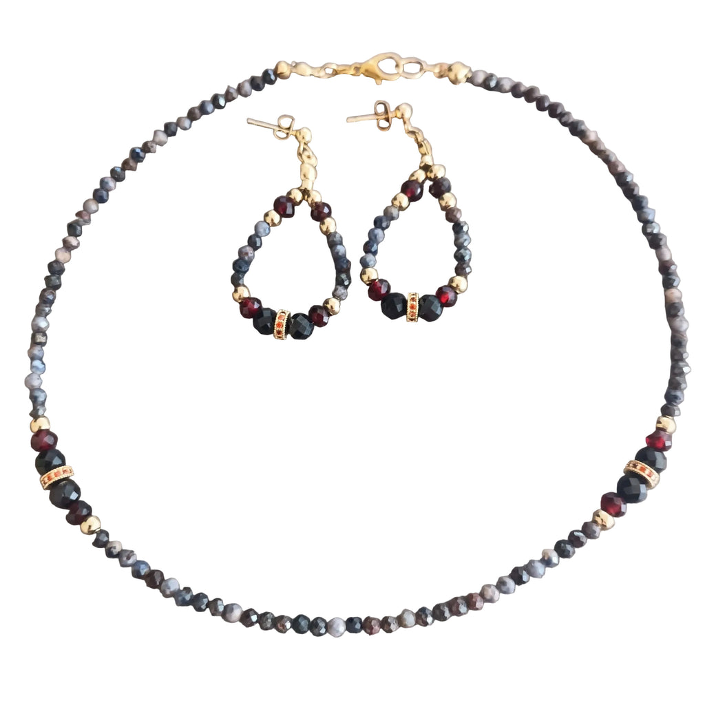 Starry Night Set - Saphirs Naturels & Argent S925
