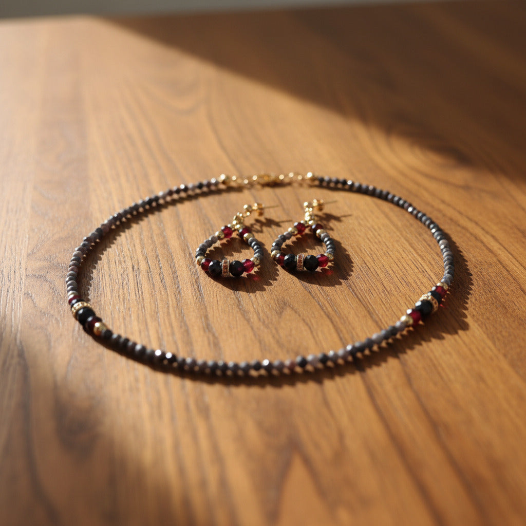 Starry Night Set - Saphirs Naturels & Argent S925