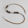 "Tempête d'Or" - Collier en Pietersite Naturelle & Oeil de Tigre - Argent S925