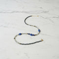 Éclat Céleste - Lapis-Lazuli, Labradorite, Pyrite & Laiton Doré