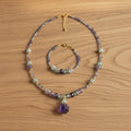 Harmonie Cristalline - Fluorite & Finitions Dorées 18K