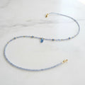 Collier - Tanzanite Naturelle Classe A, Kyanite & Argent 925